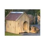 Casa para perro de madera LUX 80x90x70 cm